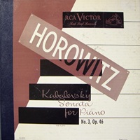 RCA Victor : Horowitz - Kabalevsky Sonata No. 3